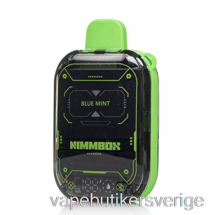 Vape Sverige Vapengin Nimmbox 10000 Engångsblå Mint